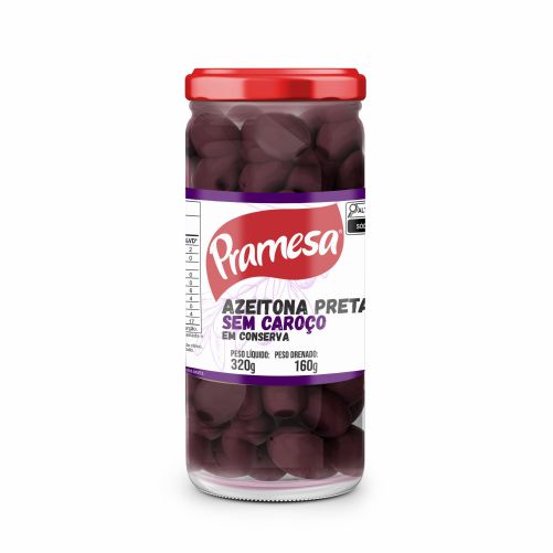 preta sem caroço